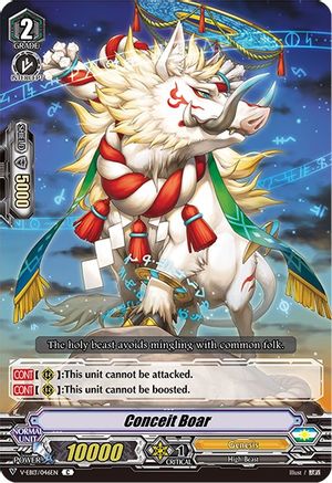 Conceit Boar (V-EB13/046EN) - V-EB13: The Astral Force