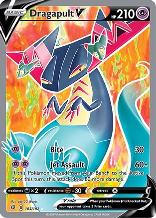 Dragapult V (Full Art) [SWSH02 - 183/192]