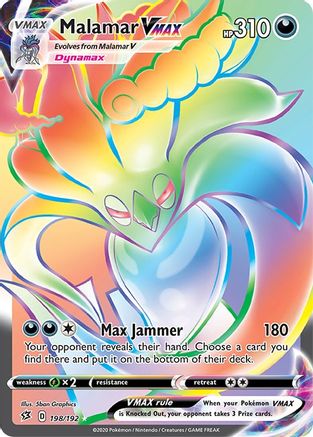 Malamar VMAX (Secret) [SWSH02 - 198/192]