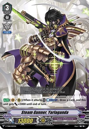 Steam Gunner, Yarlaganda (V-TD10/003EN) - V-TD10: Chronojet