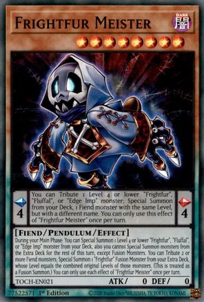 Frightfur Meister (TOCH-EN021) - Toon Chaos 1st Edition