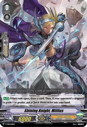 Shining Knight, Millius (V-TD11/010EN) - V-TD11: Altmile