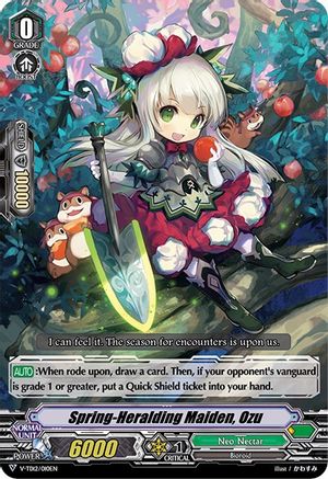 Spring-Heralding Maiden, Ozu (V-TD12/010EN) - V-TD12: Ahsha