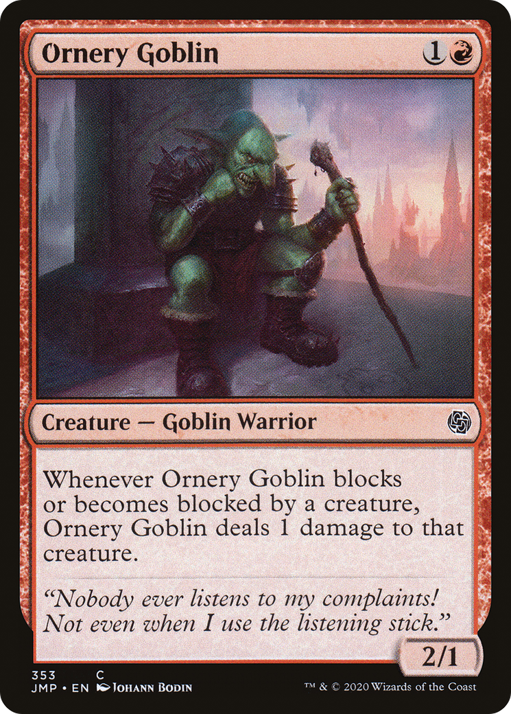 Ornery Goblin [JMP - 353]