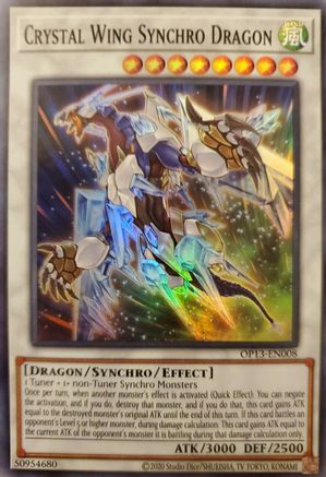 Crystal Wing Synchro Dragon [OP13 - OP13-EN008]