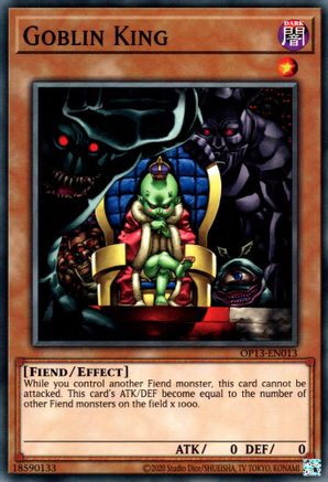 Goblin King (OP13-EN013) - OTS Tournament Pack 13 Unlimited