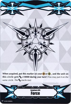Imaginary Gift [Force] // [Force II] Double-sided Gift Marker (V-GM/0001EN // V-GM2/0001EN) - Gift Markers