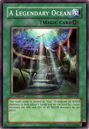 A Legendary Ocean (LOD-078) - Legacy of Darkness 1st Edition