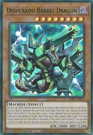 Desperado Barrel Dragon (Green) (LDS1-EN076) - Legendary Duelists: Season 1 1st Edition