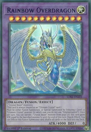 Rainbow Overdragon (Blue) (LDS1-EN101) - Legendary Duelists: Season 1 1st Edition