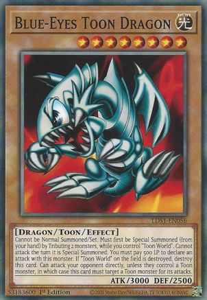 Blue-Eyes Toon Dragon (LDS1-EN056) - Legendary Duelists: Season 1 1st Edition