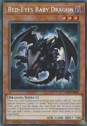 Red-Eyes Baby Dragon (LDS1-EN010) - Legendary Duelists: Season 1 Limited