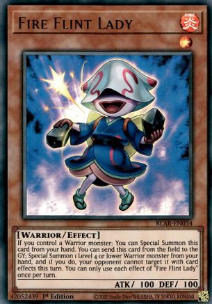 Fire Flint Lady [BLAR - BLAR-EN034]