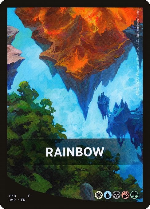 Rainbow Theme Card [JMP - 30]