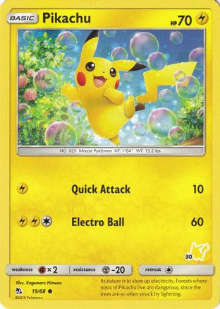 Pikachu 019/68  Battle Academy - Promo