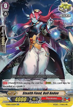 Stealth Fiend, Bull Andon (V-SS05/035EN) - V-SS05: Premium Collection 2020