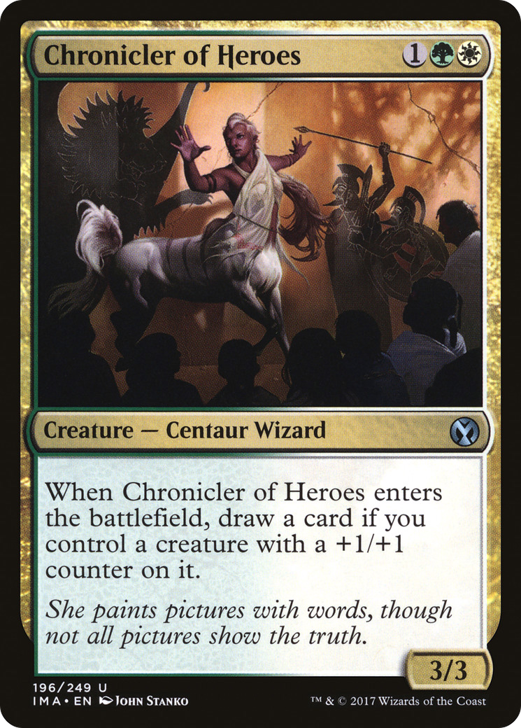 Chronicler of Heroes [IMA - 196]