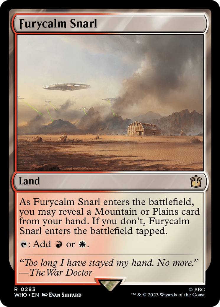 Furycalm Snarl (WHO-283) - Doctor Who Foil