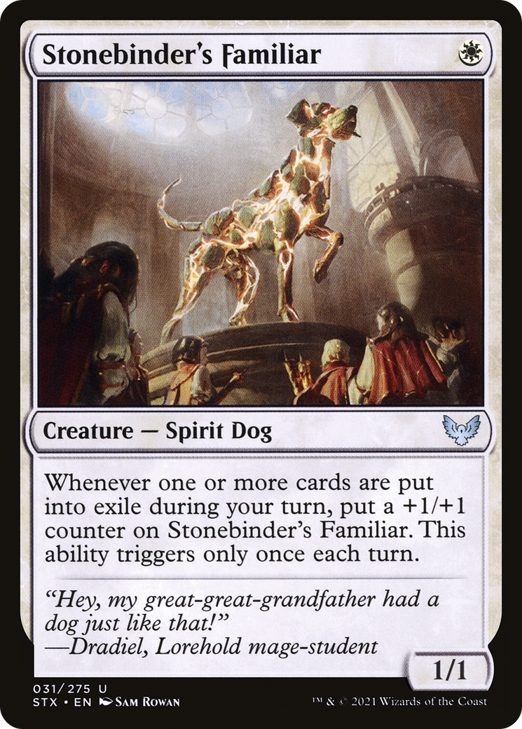 Stonebinder's Familiar [STX - 31]