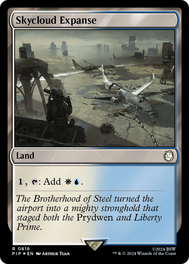 Skycloud Expanse (Surge Foil) (PIP-819) - Fallout Foil