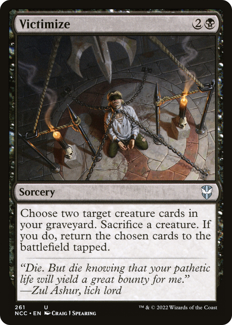 Victimize (NCC-261) - New Capenna Commander