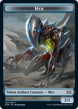 Myr (007) // Elf Warrior Double-Sided Token [2XM - 7 // 21]