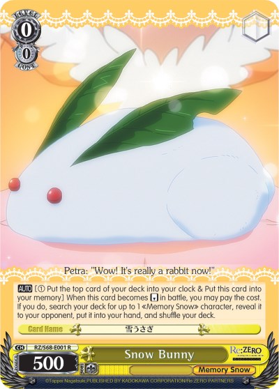 Snow Bunny [RZ/S68 - RZ/S68-E001 R]