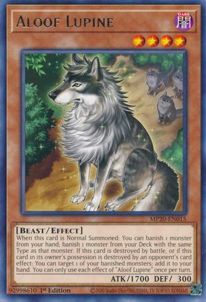 Aloof Lupine (MP20-EN015) - 2020 Tin of Lost Memories 1st Edition