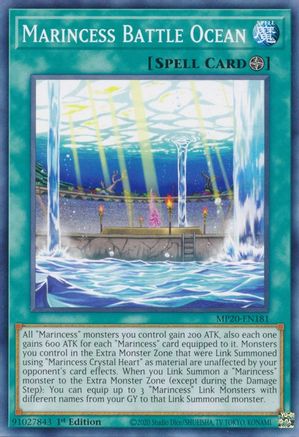 Marincess Battle Ocean (MP20-EN181) - 2020 Tin of Lost Memories 1st Edition