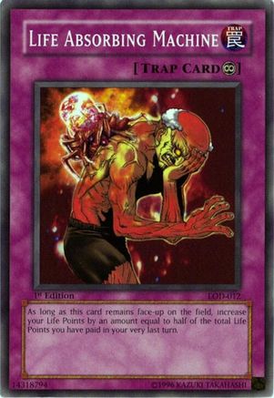 Life Absorbing Machine (LOD-012) - Legacy of Darkness 1st Edition