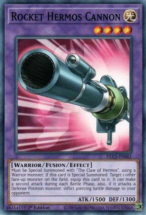 Rocket Hermos Cannon (DLCS-EN061) - Dragons of Legend: The Complete Series 1st Edition