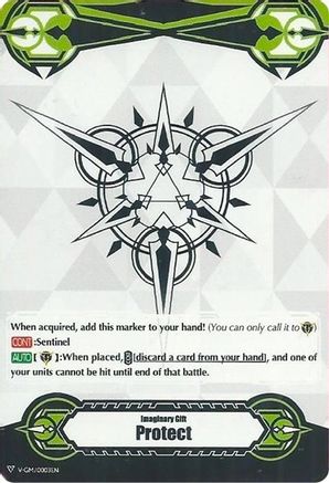 Imaginary Gift [Protect] // [Protect II] Double-sided Gift Marker (V-GM/0003EN // V-GM2/0003EN) - Gift Markers