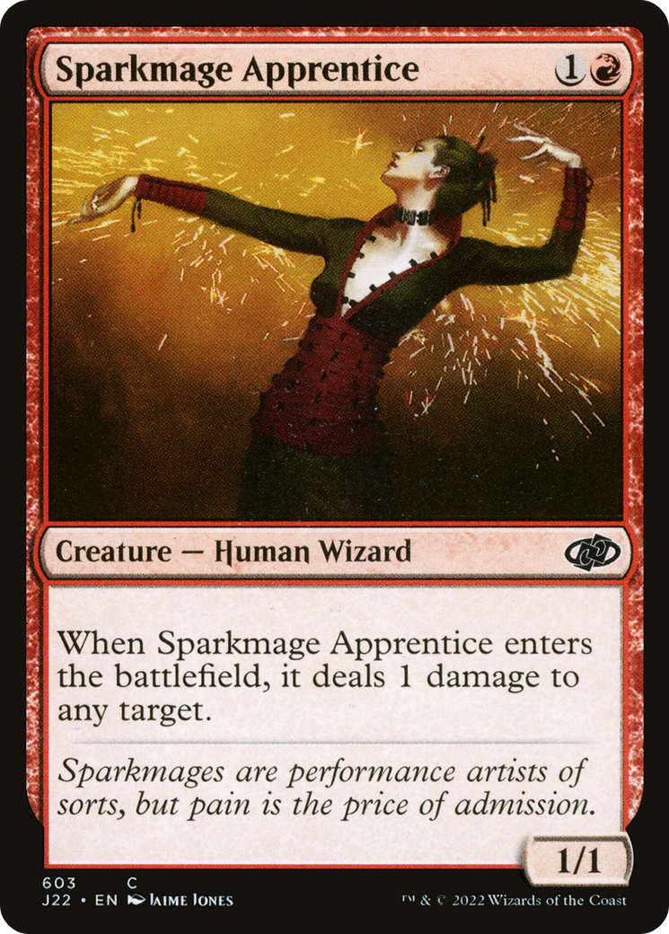 Sparkmage Apprentice [J22 - 603]