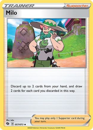 Milo 057/73  Champions Path - Uncommon