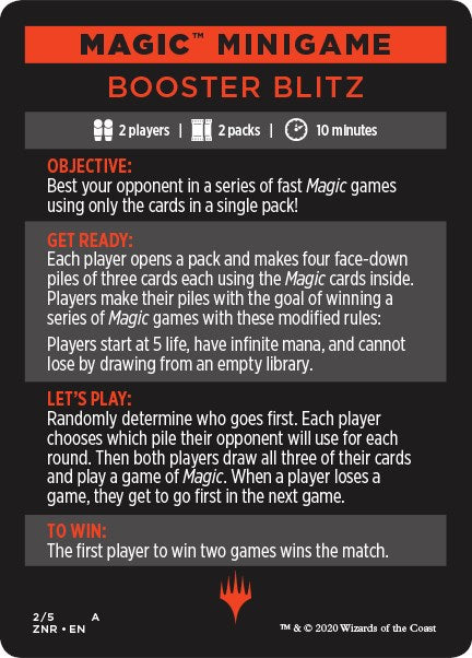 Magic Minigame: Booster Blitz [ZNR - 2]