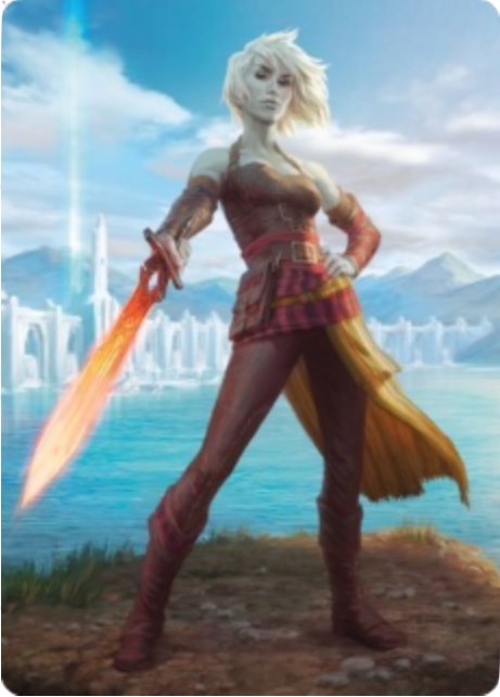 Nahiri, Heir of the Ancients Art Card (3/81) [ASZNR - 3]