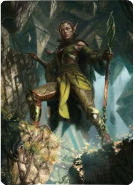 Nissa of Shadowed Boughs Art Card (5/81) [ASZNR - 5]