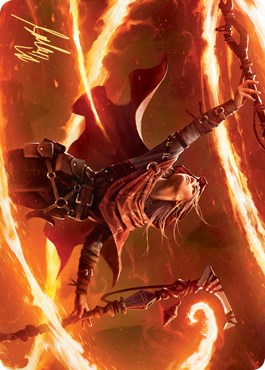 Magmatic Channeler Art Card (Gold-Stamped Signature) [ASZNR - 65]