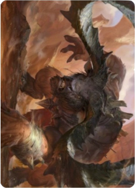 Moraug, Fury of Akoum Art Card [ASZNR - 66]