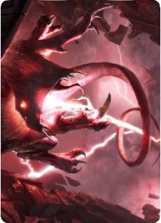 Thundering Rebuke Art Card [ASZNR - 68]