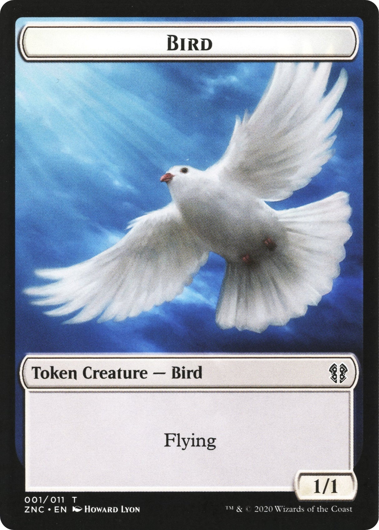 Bird // Kor Ally Double-Sided Token [ZNC - 1 // 2]