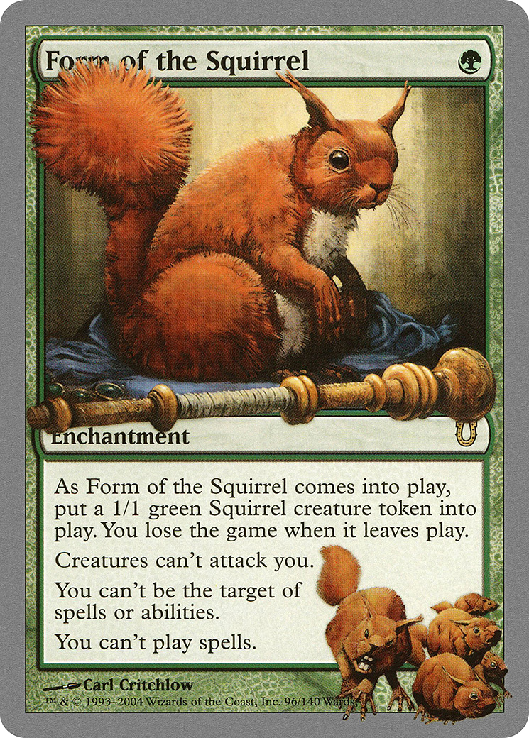 Form of the Squirrel [UNH - 96]