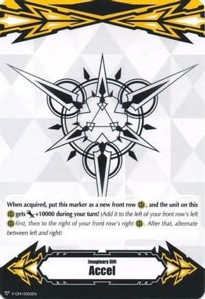 Imaginary Gift [Accel] // Imaginary Gift [Accel II] Double-sided Gift Marker (V-GM/0002EN // V-GM2/0002EN) - Gift Markers