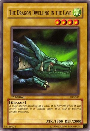 The Dragon Dwelling In The Cave (LOD-037) - Legacy of Darkness 1st Edition