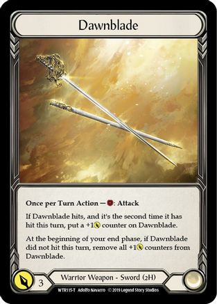 Dawnblade // Dorinthea Ironsong (WTR115) - Welcome to Rathe Unlimited Edition
