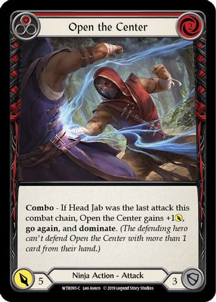 Open the Center (Red) (WTR095) - Welcome to Rathe 1st Edition