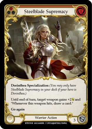 Steelblade Supremacy [WTR - WTR119]