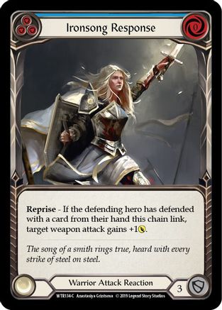 Ironsong Response (Blue) (WTR134) - Welcome to Rathe Unlimited Edition