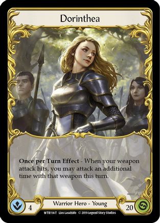 Dorinthea // Seismic Surge (WTR114) - Welcome to Rathe Unlimited Edition