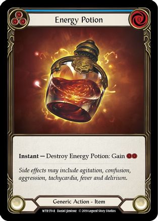 Energy Potion (WTR170) - Welcome to Rathe 1st Edition Rainbow Foil